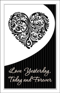 Wedding Program Cover Template 6A - Graphic 1